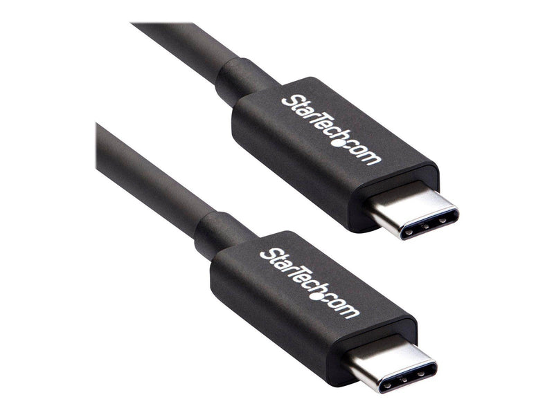 StarTech.com Thunderbolt 3 (20Gbps) USB C Cable - Black - 2m