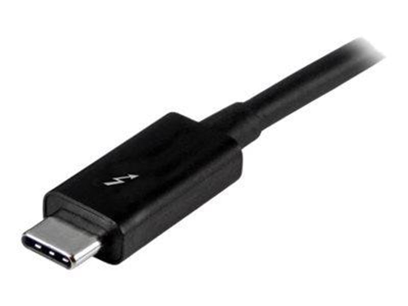 StarTech.com Thunderbolt 3 (20Gbps) USB C Cable - Black - 2m