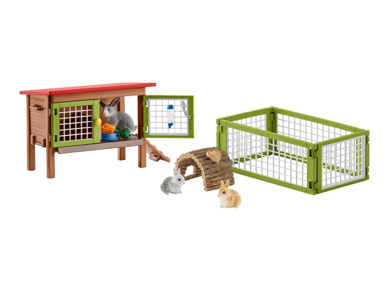 Schleich Farm World Rabbit Hutch