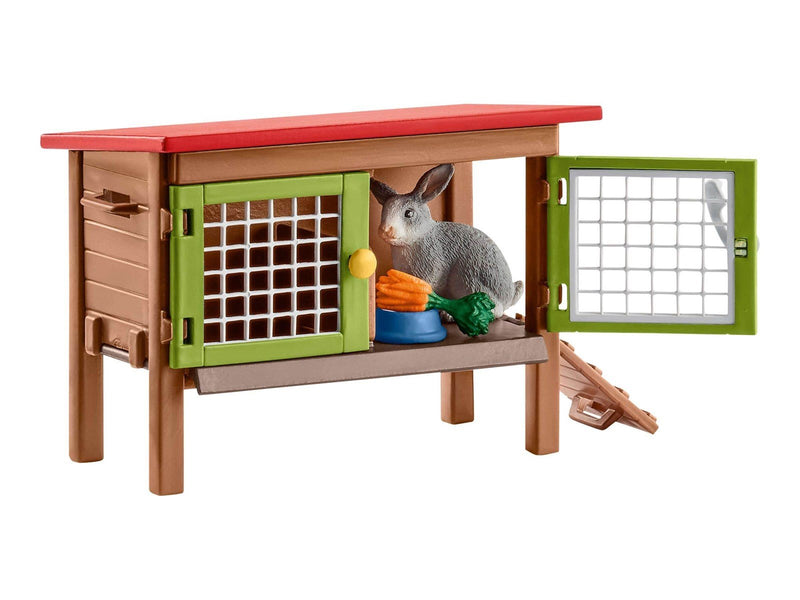 Schleich Farm World Rabbit Hutch
