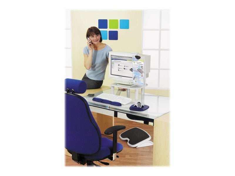 Kensington SoleMate™ neigungsverstellbare Fußstütze, schwarz