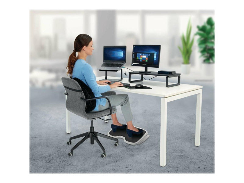Kensington SoleMate™ neigungsverstellbare Fußstütze, schwarz