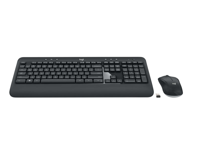 Logitech MK540 Advanded Wireless Combo - UK - Tastatur & Maus Set - Englisch - Schwarz