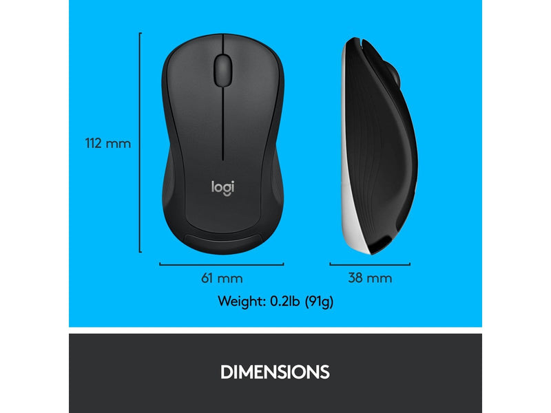 Logitech MK540 Advanded Wireless Combo - US - Tastatur & Maus Set - Englisch - US - Schwarz