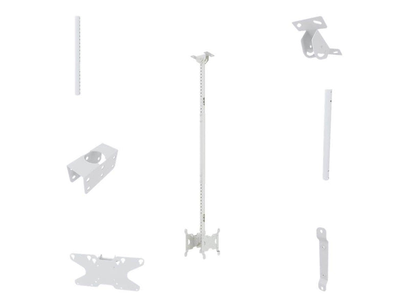 Multibrackets M Public Ceilingmount Small Back to Back White 1500