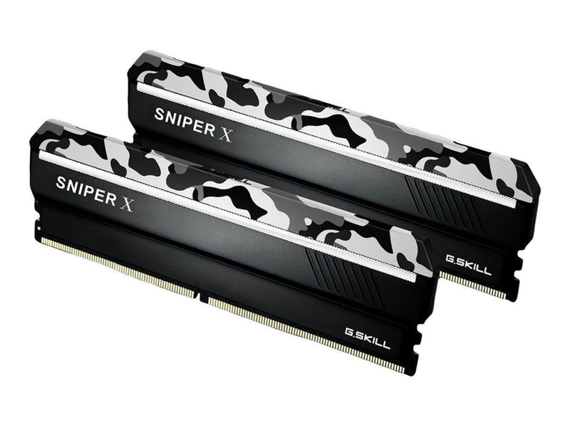 G.Skill Sniper X DDR4-3200 - 32GB - CL16 - Dual Channel (2 pcs) - Intel XMP - Schwarz