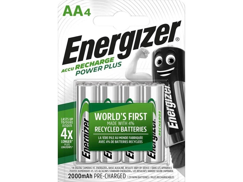 Energizer AA Recharge Power Plus 4-Pack