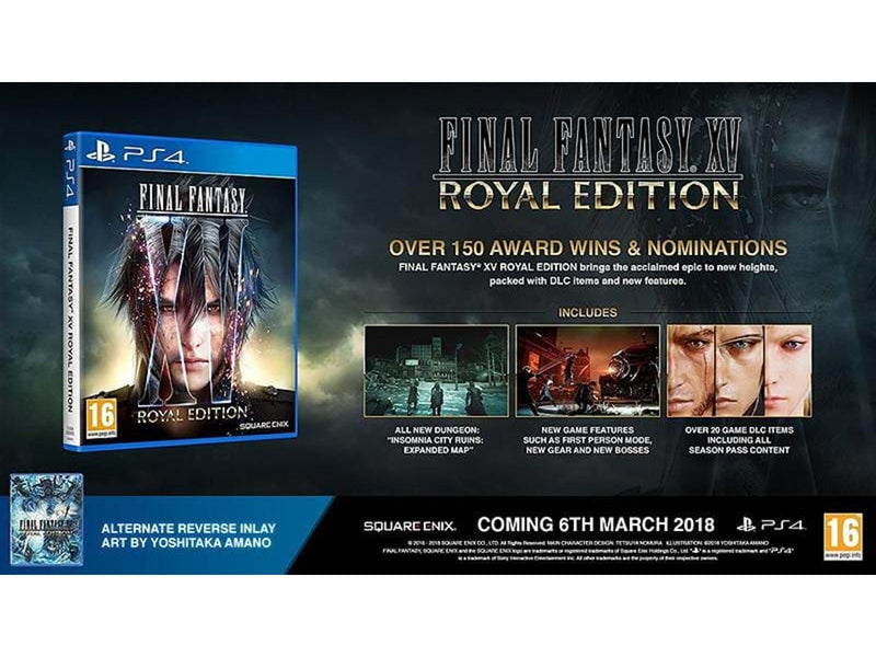Final Fantasy XV - Royal Edition - Sony PlayStation 4 - Action - PEGI 16