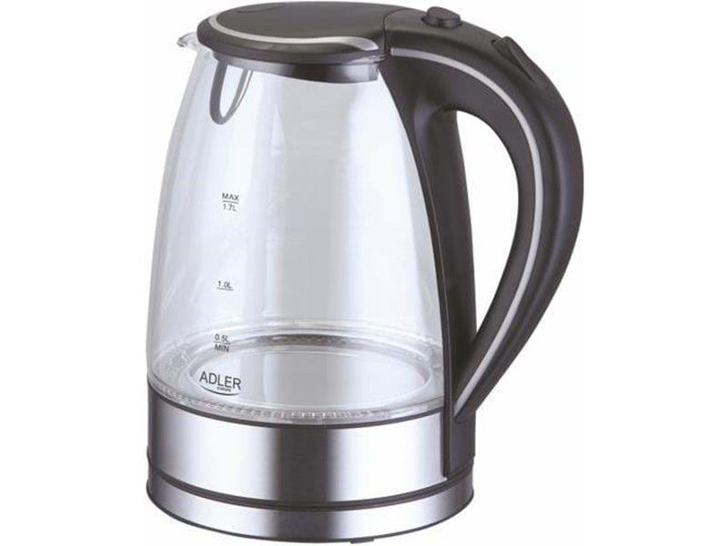 Adler Wasserkocher AD 1225 - Glass - 2000 W
