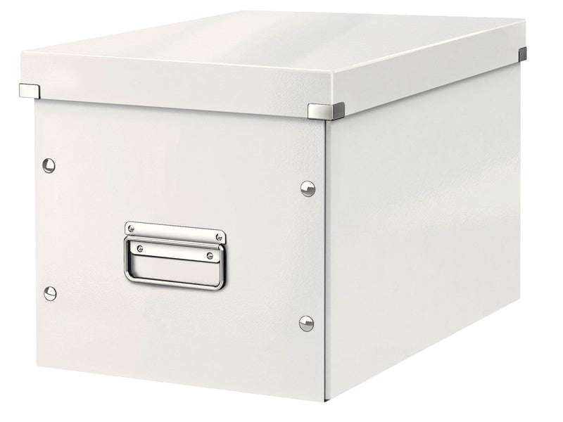 Leitz  Click & Store WOW Aufbewahrungs- und Transportbox Cube Groß Weiß