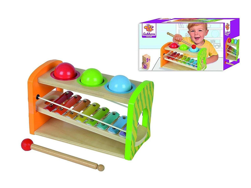 Eichhorn Hammerbank mit Xylophon - 5-teilig
