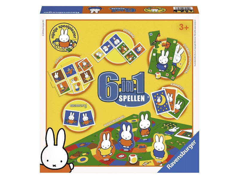 Ravensburger Miffy Games 6in1