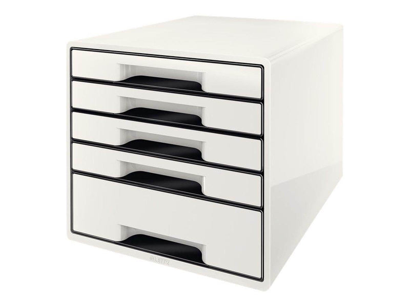 Leitz  WOW CUBE Schubladenbox Schwarz