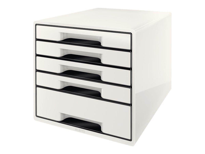 Leitz  WOW CUBE Schubladenbox Schwarz
