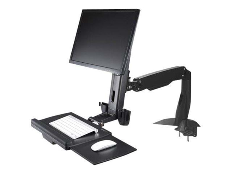 StarTech.com Sit-Stand Workstation Wall Mount - Single Monitor - monteringspakke
