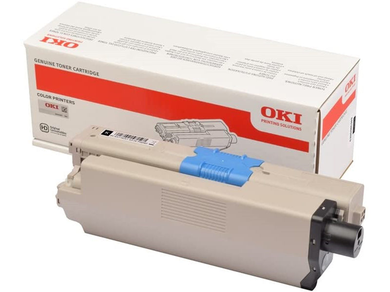 OKI - sort - original - tonerpatron (alternativ til: 46490624) - Tonerpatrone Schwarz