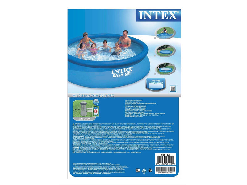 Intex Easy Set Pool mit Filterpumpe 5.621L - 3,66 Meter