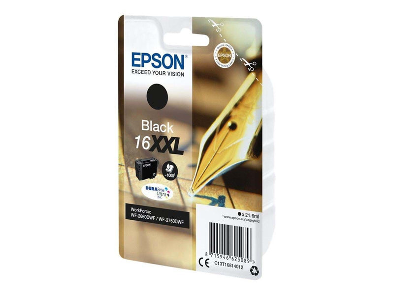 Epson 16XXL - XL - sort - original - blækpatron - Tintenpatrone Schwarz