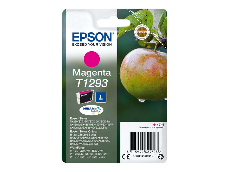 Epson T1293 - L størrelse - magenta - original - blækpatron - Tintenpatrone Magenta