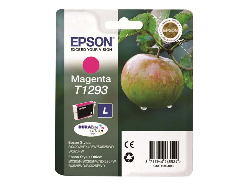 Epson T1293 - L størrelse - magenta - original - blækpatron - Tintenpatrone Magenta