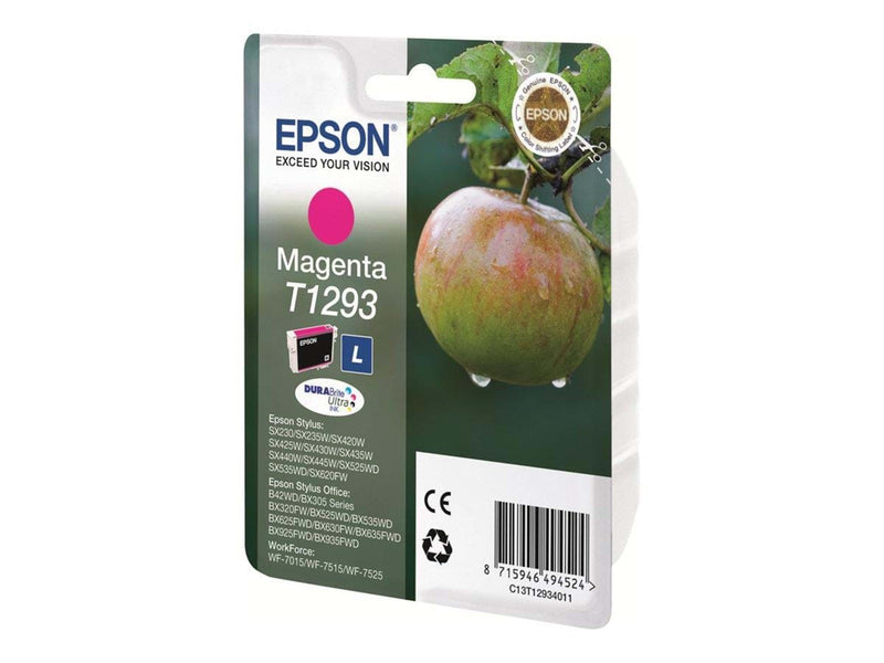 Epson T1293 - L størrelse - magenta - original - blækpatron - Tintenpatrone Magenta