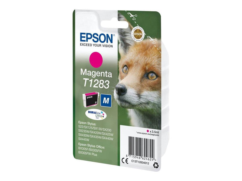 Epson T1283 - størrelse M - magenta - original - blækpatron - Tintenpatrone Magenta