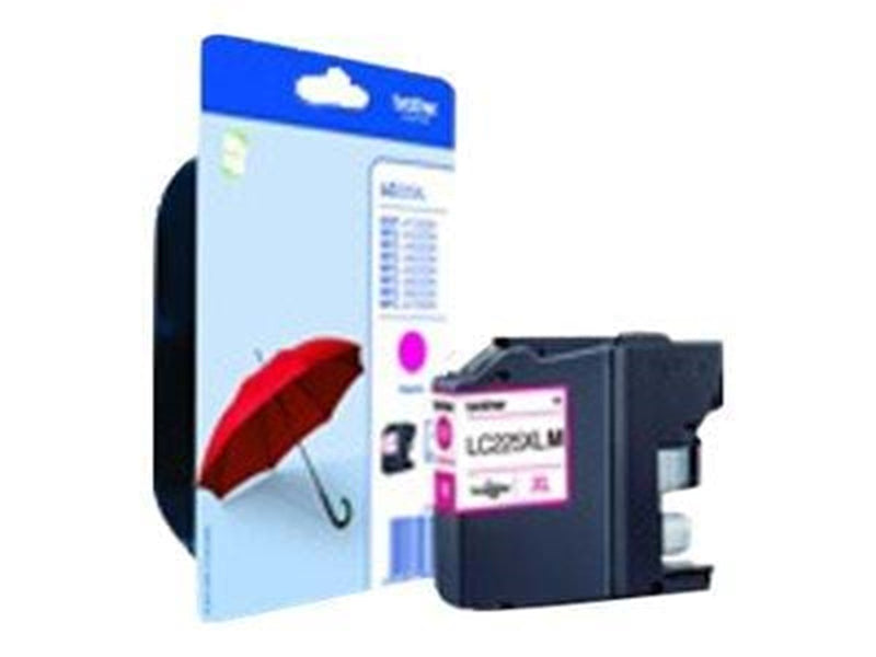 Brother LC 225XLMBP - Tintenpatrone Magenta