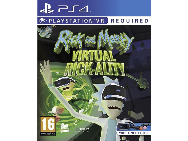 Rick and Morty Virtual Rick-Ality (PSVR) - Sony PlayStation 4 - Virtual Reality - PEGI 16