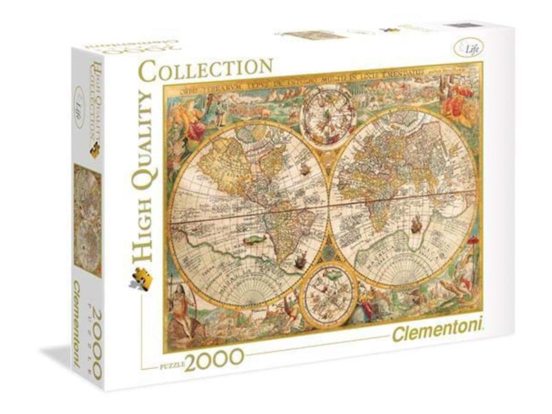Clementoni 2000 pcs- High Quality Collection ANCIENT MAP