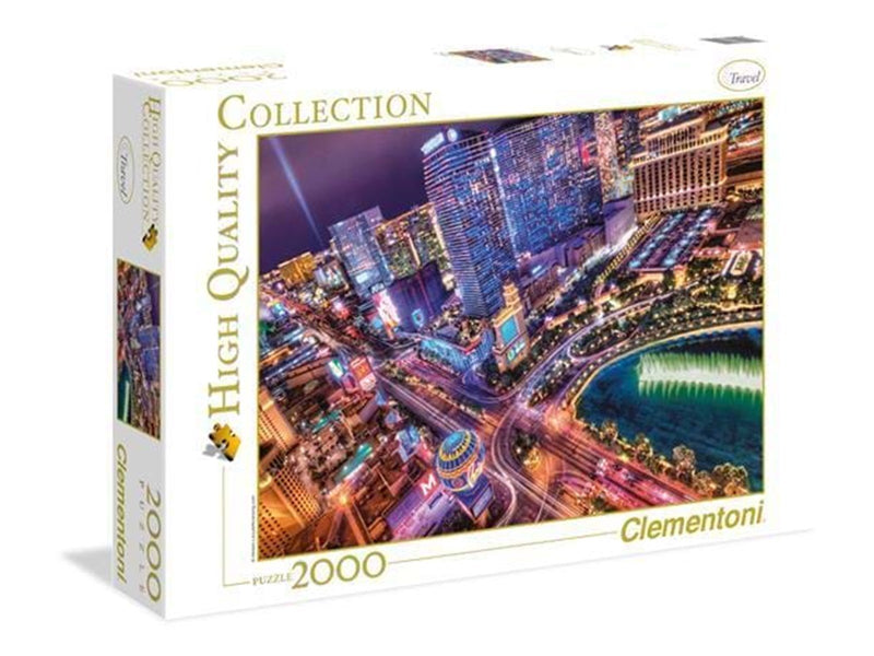 Clementoni 2000 pcs- High Quality Collection LAS VEGAS