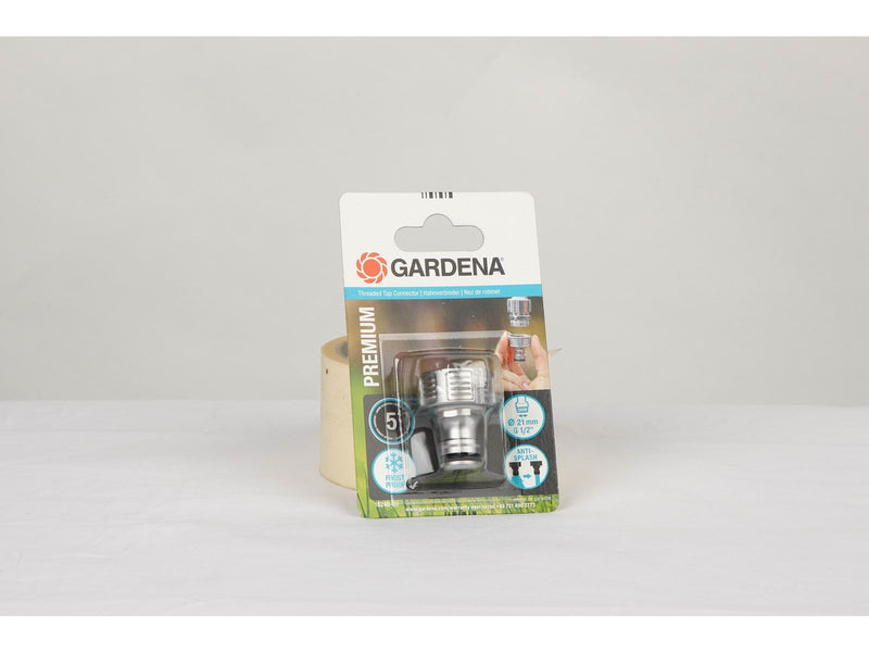 Gardena Premium Hahnverbinder 21 mm (G 1/2")