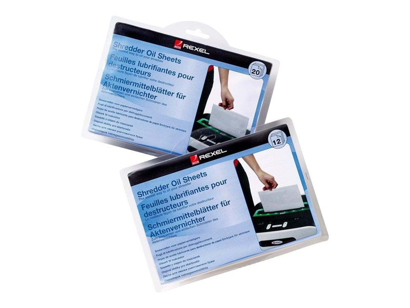 Rexel shredder oil sheets (12)