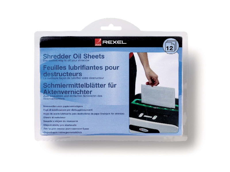 Rexel Ölblätter für Aktenvernichter, 20 Stück