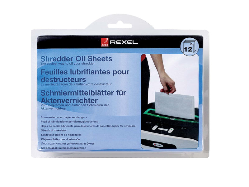 Rexel Ölblätter für Aktenvernichter, 20 Stück