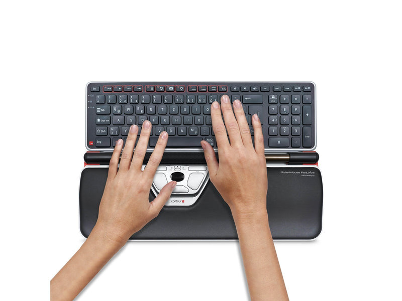 Contour RollerMouse Red Plus Wireless - Trackbar (Schwarz)