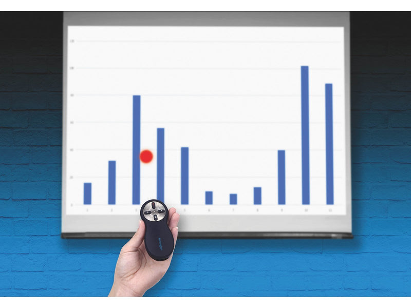 Kensington Wireless Presenter mit rotem Laser, schwarz