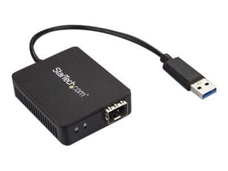 StarTech.com USB 3.0 to Fiber Optic Converter - Open SFP - netværksadapter