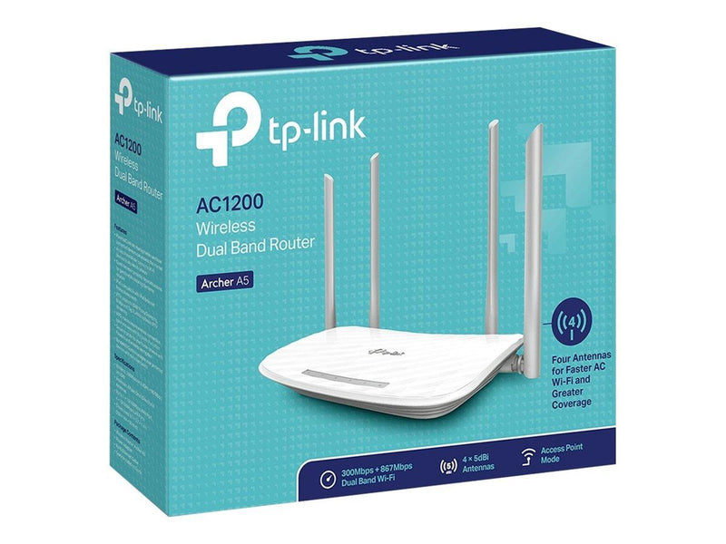 TP-Link Archer A5 AC1200 Wireless Dual Band Router - Wireless router Wi-Fi 5