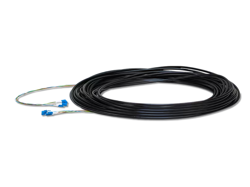 Ubiquiti FC-SM-200 FiberCable LC-LC Outdoor-rated 61 Meters - Schwarz - 61 meter