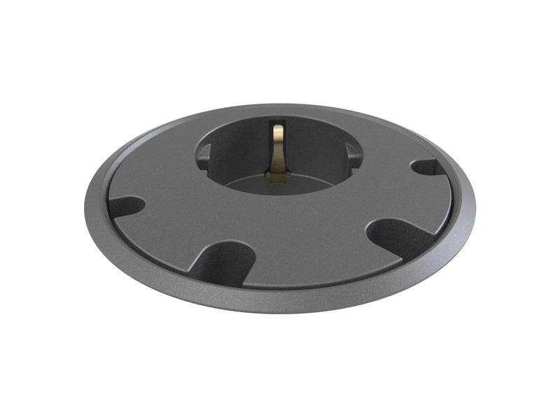 Forming Function Powerdot 11 | 1 socket type F | 4 cable grommet | adjustable height | black (Previous PartID 935-PD11)