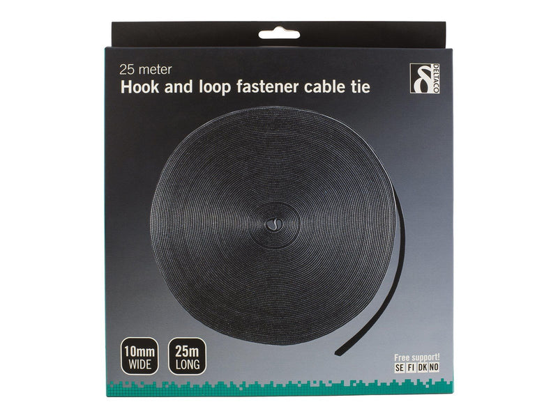 Deltaco Hook and loop fastener cable ties width 1