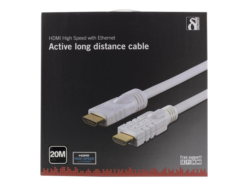 Deltaco Active HDMI to HDMI High Speed 20M