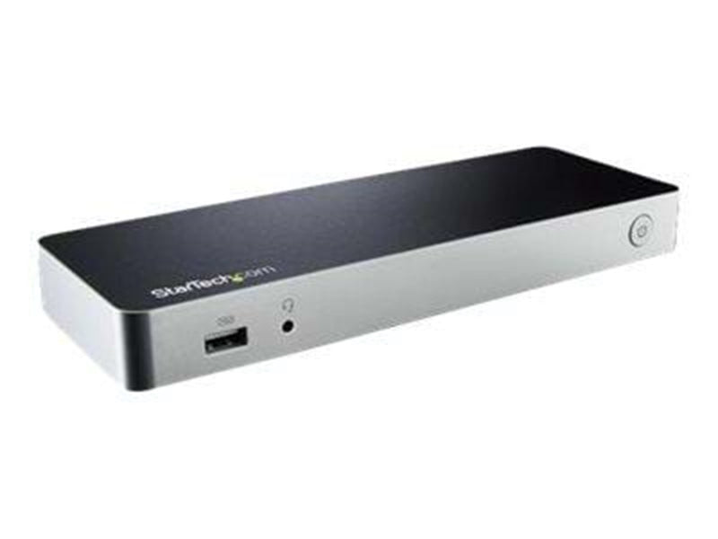 StarTech.com Dual Monitor USB-C Docking Station for Windows - MST - 60W Power Delivery - 4K - HDMI to DVI Adapters - dockingstat