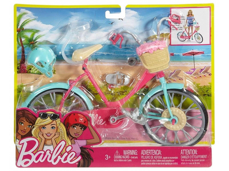 Barbie CYKEL mTILBEHØR DVX55