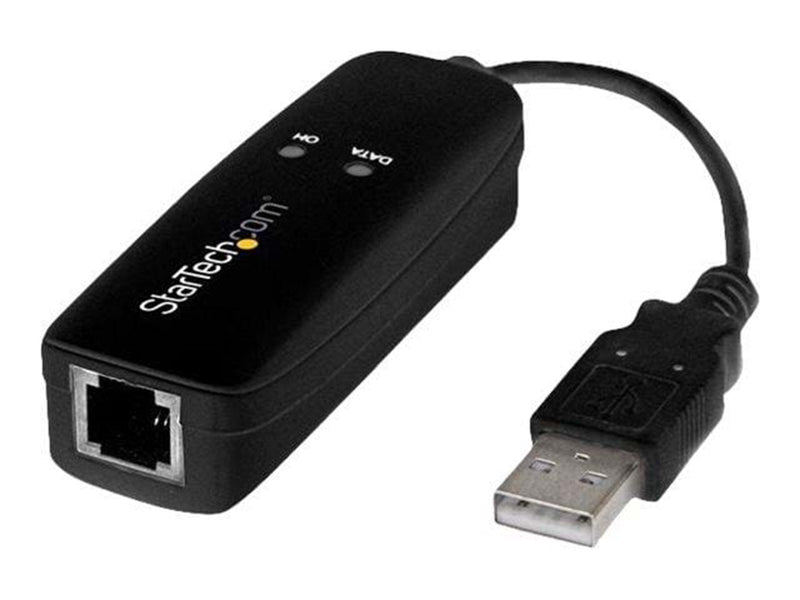 StarTech.com 56K USB Dial-up & Fax Modem - V.92 - External