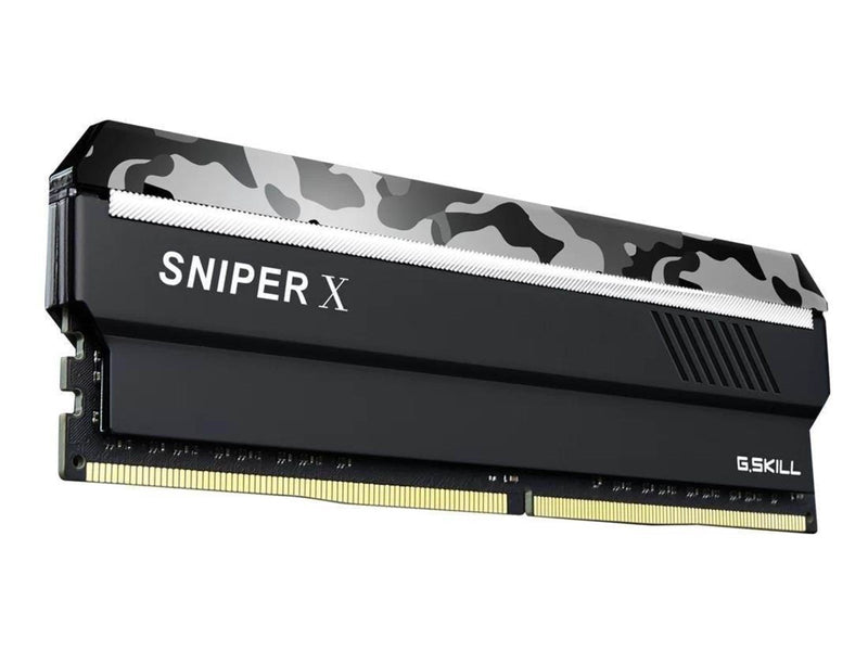 G.Skill Sniper X DDR4-2666 - 32GB - CL19 - Quad Channel (4 pcs) - Intel XMP - Schwarz