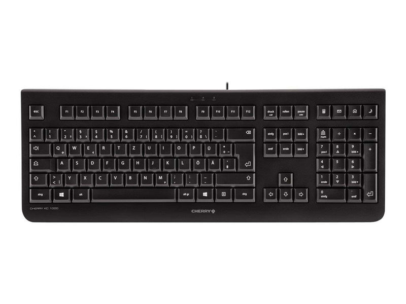 Cherry KC 1000 - Tastaturen - Schwarz