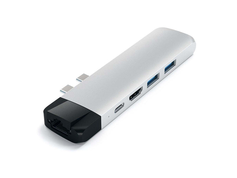 Satechi Aluminum Type-C Pro Hub with Ethernet - dockingstation