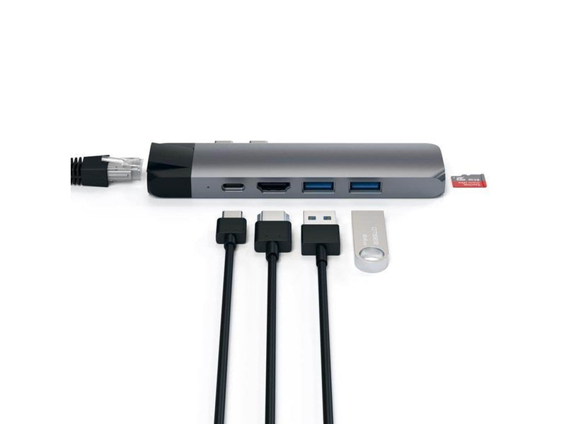 Satechi Type-C Pro Hub Adapter for MacBook (with Ethernet)