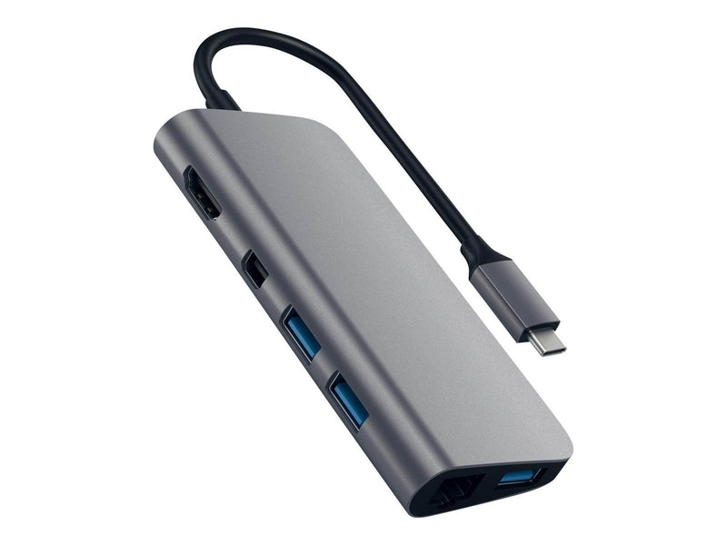 Satechi Aluminum Type-C Multimedia Adapter Dock - Space Grey